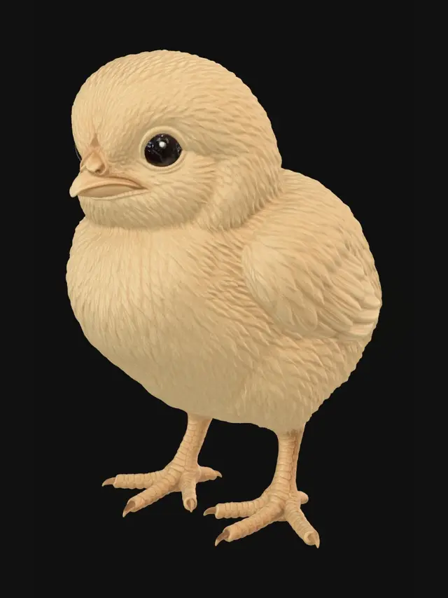 3D model for Golden Chick