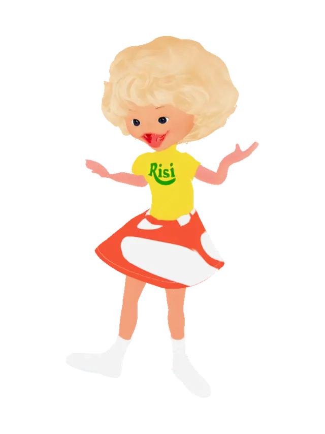3D model for Open Arms Sunny Doll