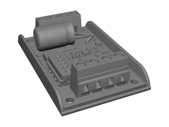 3D model for Dual motor driver board