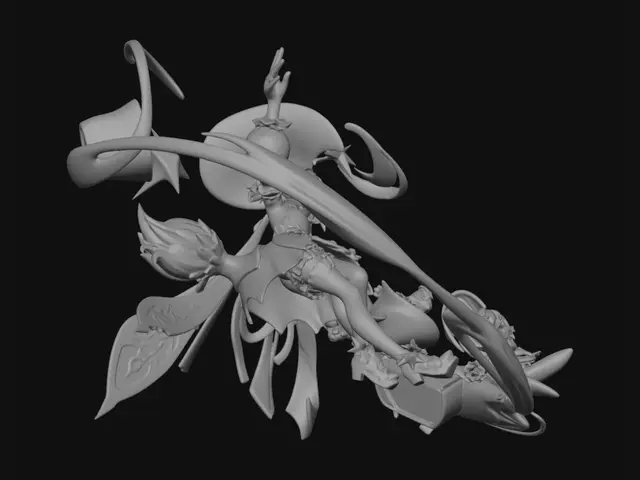 3D model for Nebula Ribbon Dance