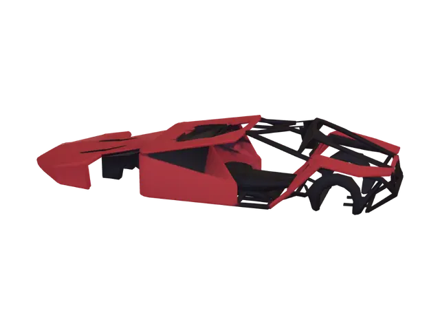 3D model for Iron Lattice Frigate