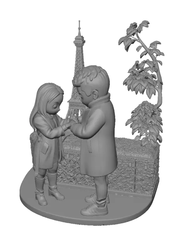 3D model for Love in Paris