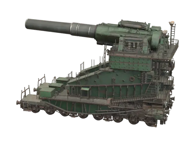 3D model for Ornate Gustav Gun
