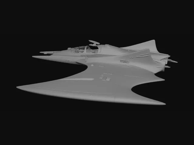 3D model for Batwing