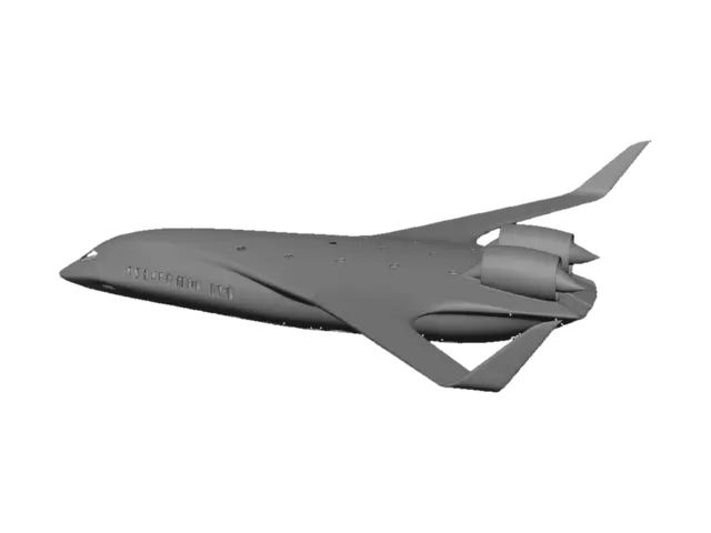 3D model for Manta Jet