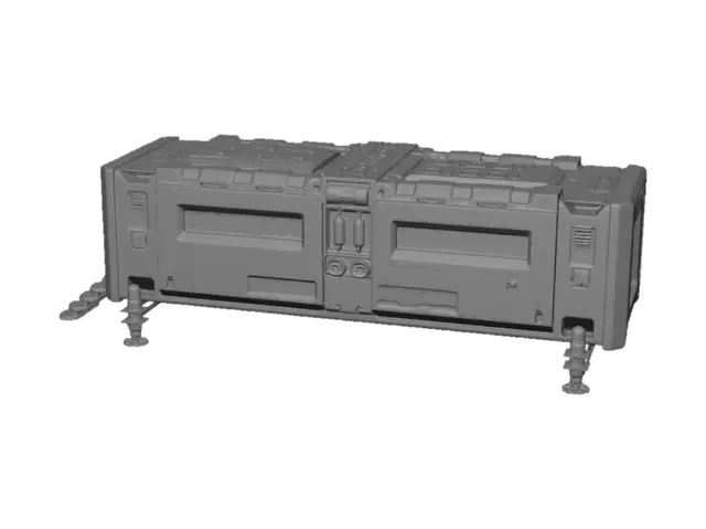 3D model for Stellix Desert Habitat Module