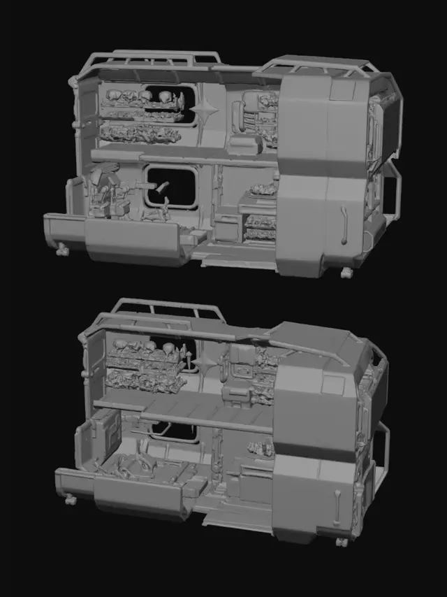 3D model for Association Jr. Redesign: Garden Module & Sandwich Panels