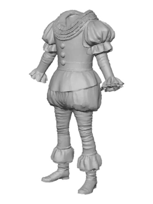 3D model for Clown Costume Display