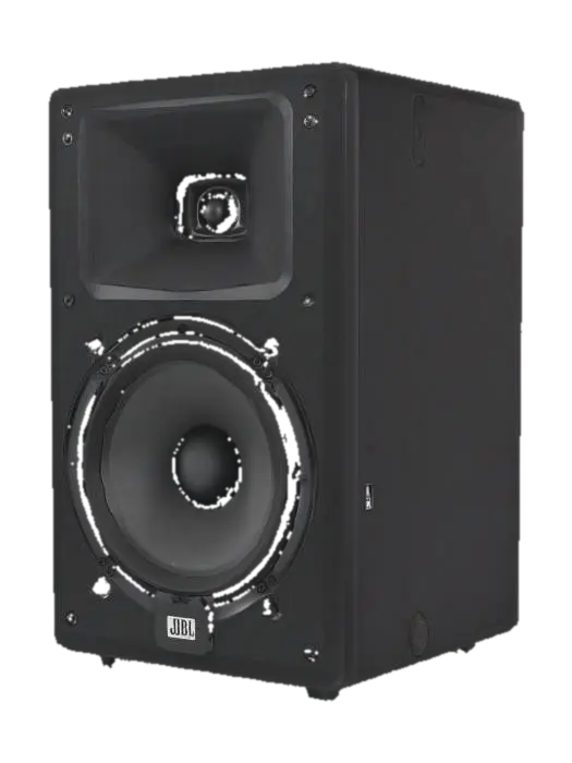 JBLJRX215 speaker 3D model, vytvořený pomocí AI
