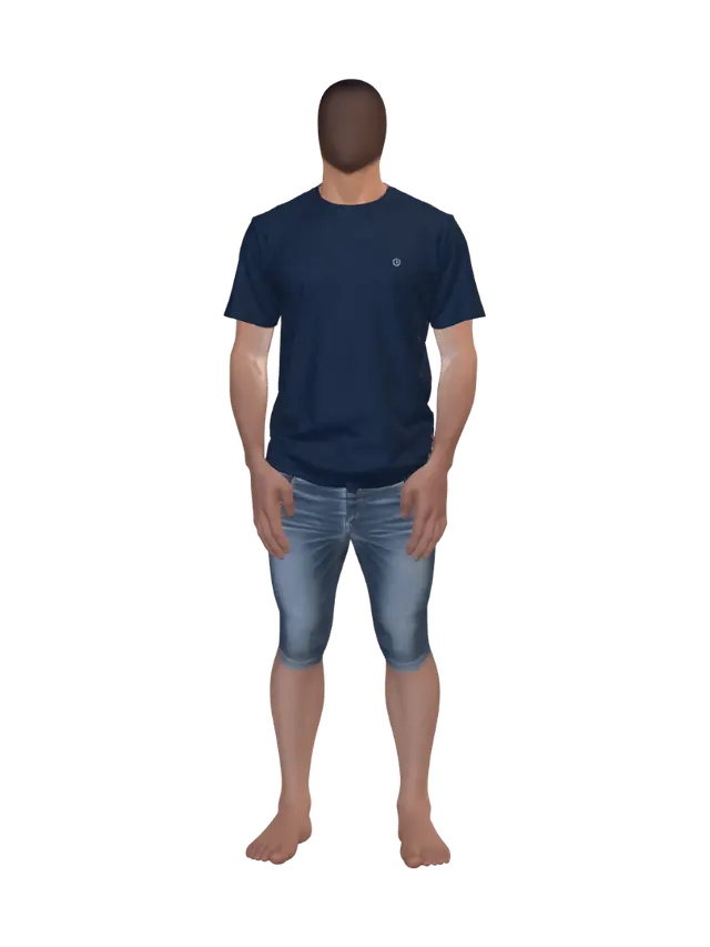 3D model for office t-shirt