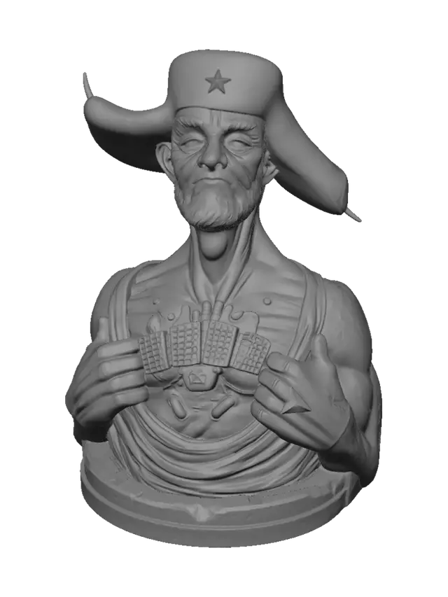 3D model for Iron Heart of a Veteran
