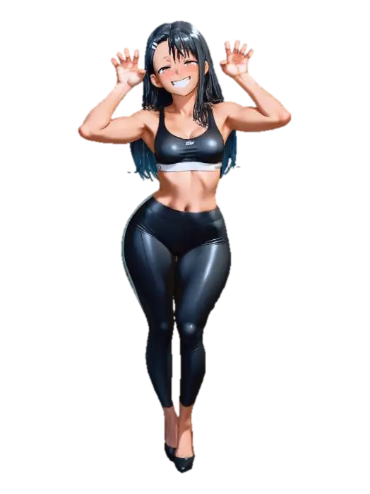 Nagatoro - Romance 3D model, vytvořený pomocí AI