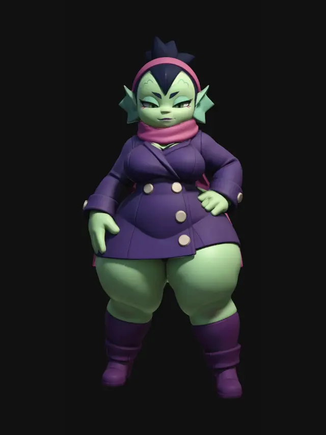 3D model for Violet Coat Ogre