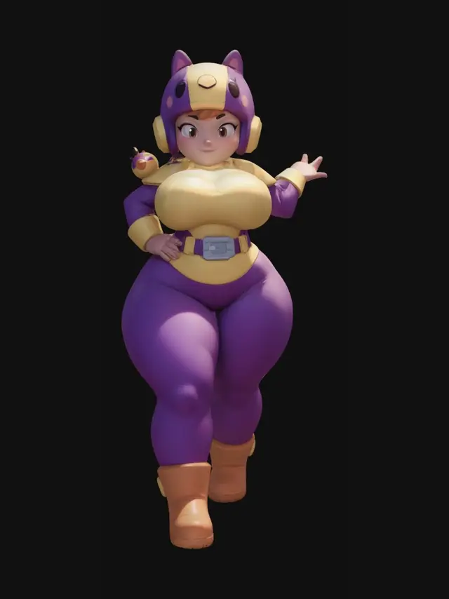 3D model for Violet Vanguard