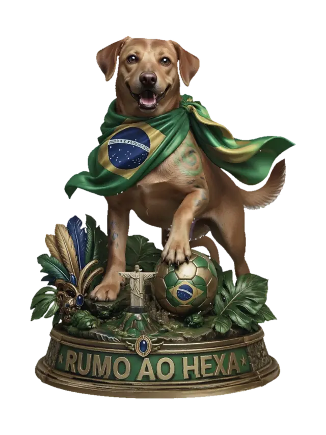 Brazilian Champion Pup - Corgi 3D model, vytvořený pomocí AI