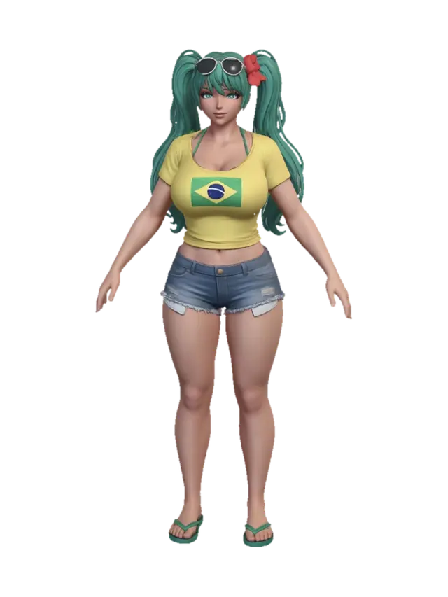 3D model for Rio Carnival Chic