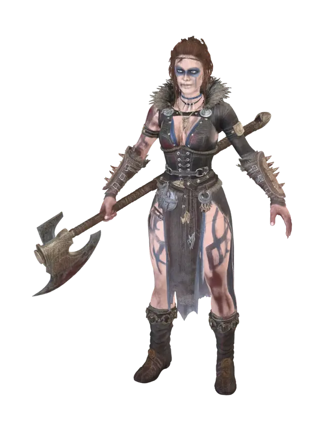 3D model for Valkyrie of the Veil