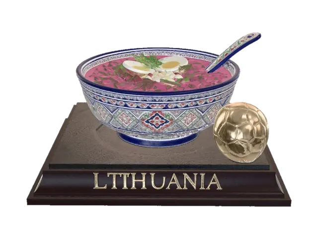 3D model for Lithuanian Cold Beet Soup