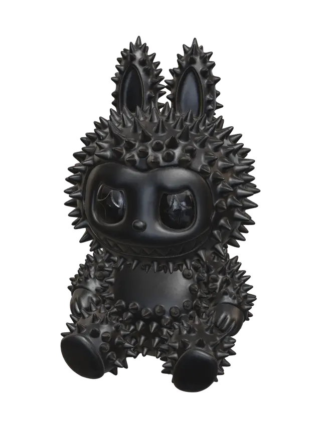 Modern Black Labubu - Portraits 3D model, vytvořený pomocí AI