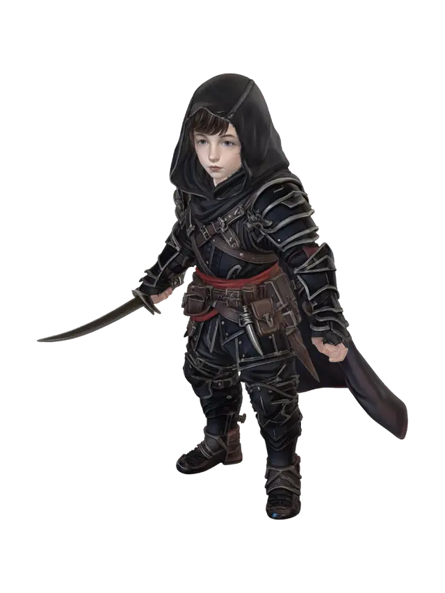 3D model for Takadea: The Ninja/Rogue