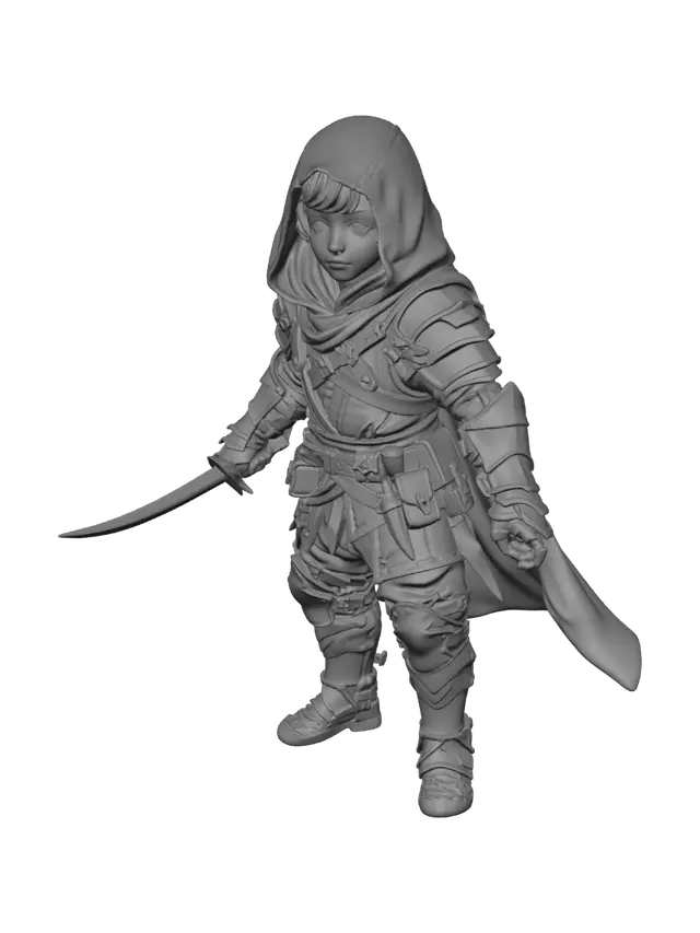 3D model for Takadea: The Ninja/Rogue