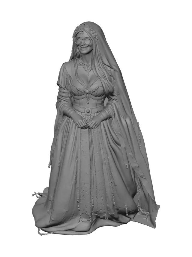 3D model for Mia The Dancing Bard