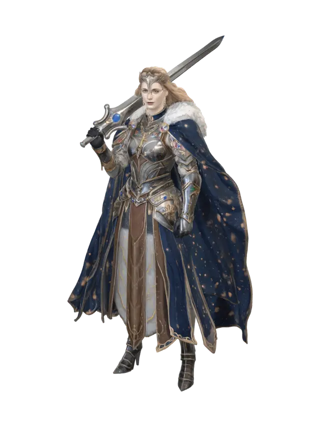 3D model for Shade, The Paladin/Enchanter