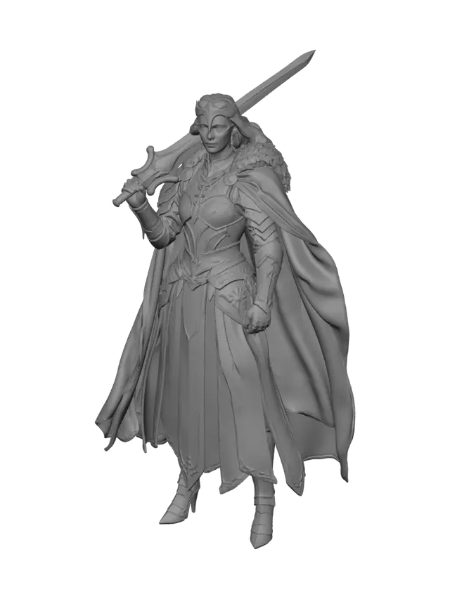 3D model for Shade, The Paladin/Enchanter