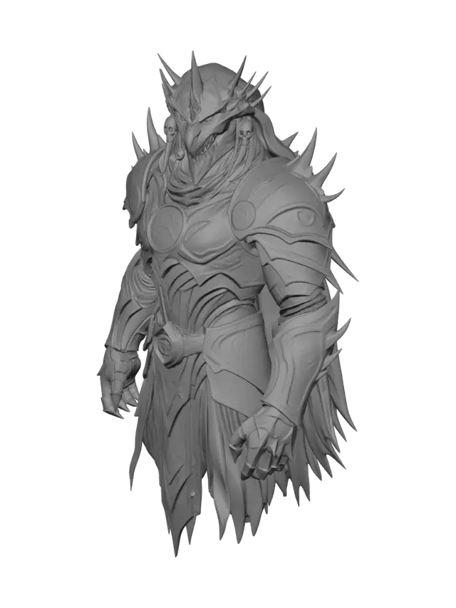 3D model for The Wight: A Lich General