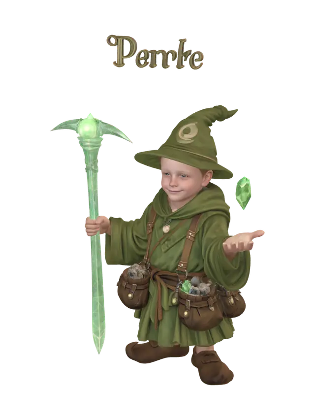 3D model for Parker the Earth Mage