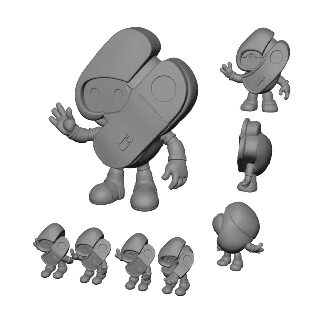 3D model for VIDU Buddy Bot