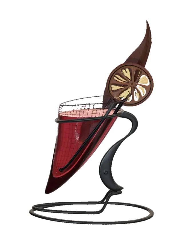 3D model for Crimson Wing Cocktail