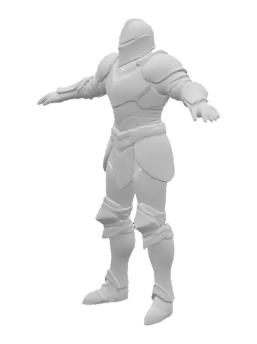 3D model for Knight's Embrace