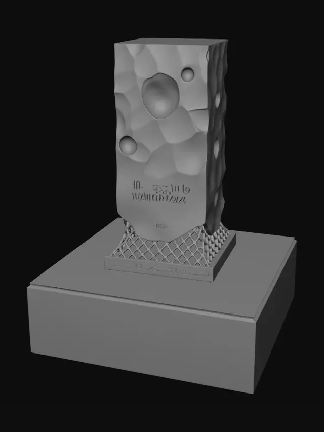 3D model for The Start-Up Stone