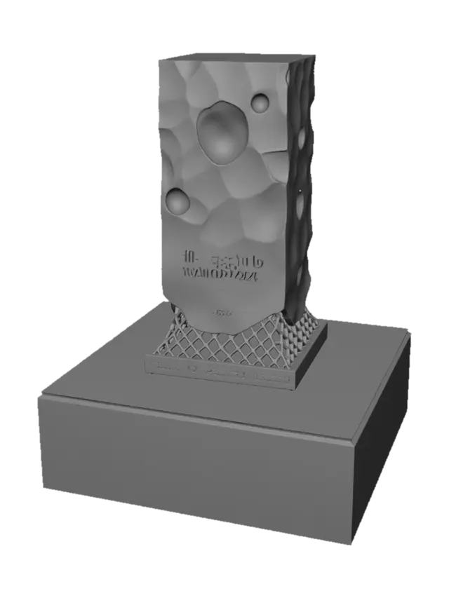 3D model for The Start-Up Stone