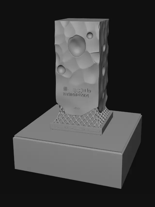3D model for The Start-Up Stone