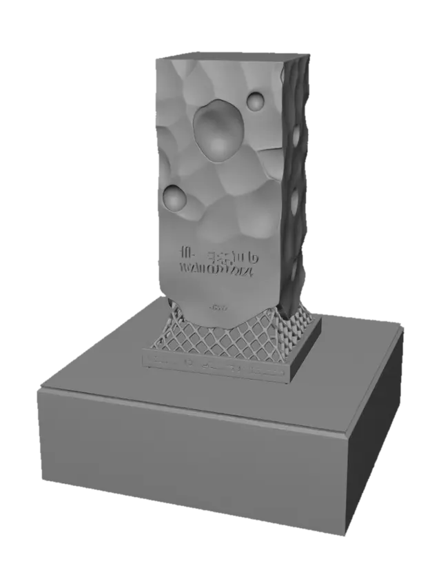 3D model for The Start-Up Stone