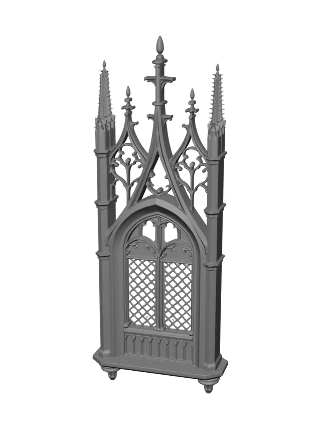 3D model for Gothic Tracery Window