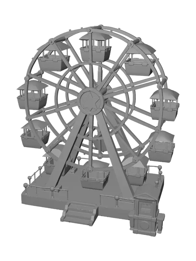 3D model for Starlit Ferris Wheel