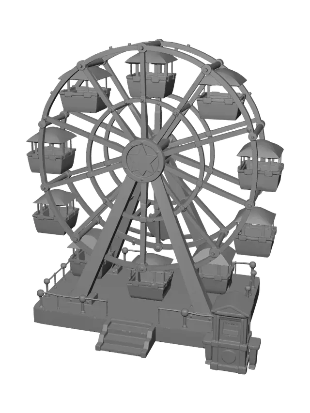 3D model for Starlit Ferris Wheel