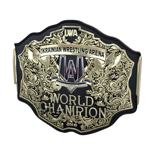 3D model for UWA World Champion Belt 2016