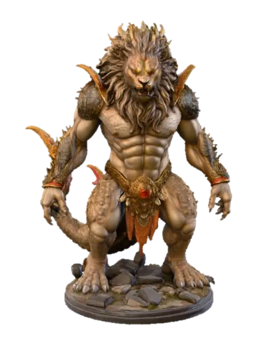 3D model for Beast King, #villain#