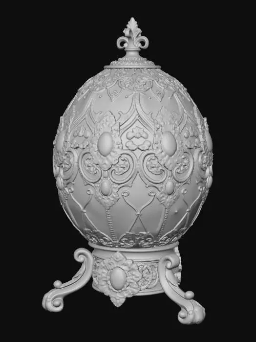 3D model for Imperial Blue Fabergé Egg, #EasterEgg2026#