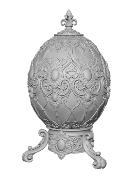 3D model for Imperial Blue Fabergé Egg, #EasterEgg2026#