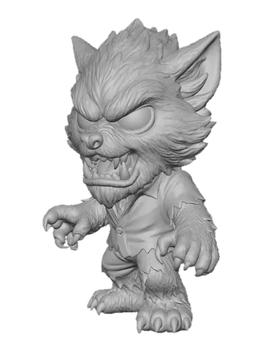 3D model for Mini Wolf, #Halloween2025#