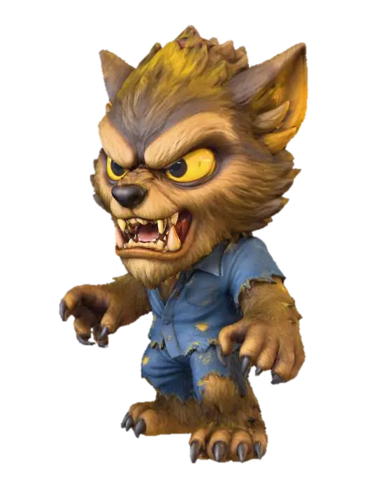 3D model for Mini Wolf, #Halloween2025#