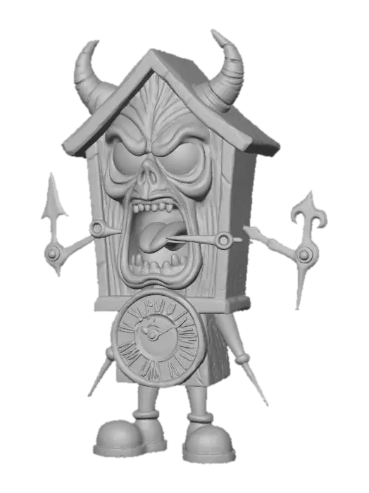 3D model for The Hour Haunter, #Halloween2025#