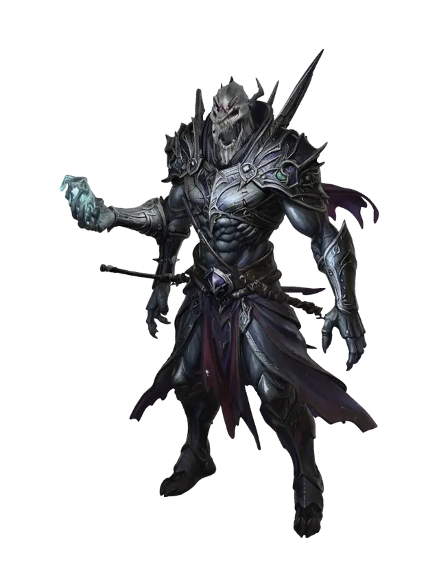 3D model for Frostborne Deathknight
