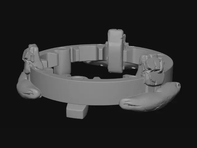 3D model for Internal-toothed ring gear