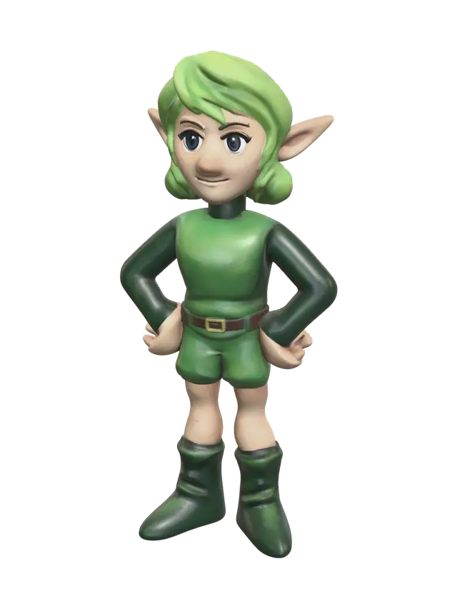 3D model for Low-Poly Deku